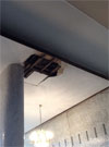 picture of a damaged ceiling