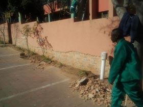 photo of a complex during renovation