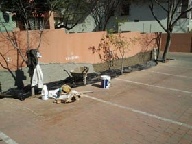 photo of a complex during renovation