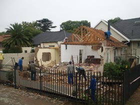photo of a renovation in progress